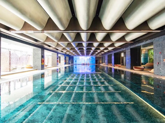 湘潭网站建设西安W酒店泳池